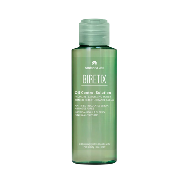 Biretix Oil Control Solution Liquid Toner Sebum-Regulating Formula 100ml