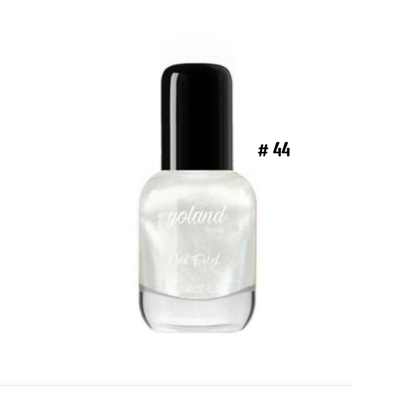 Yolande Beauty Nail Polish Quick-Drying Glossy Finish Shade 44