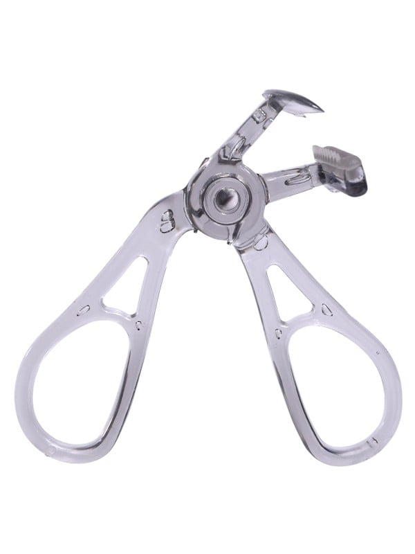 Beauty System Eyelash Curler BK25-236 with Silicone Pad, Clear Design