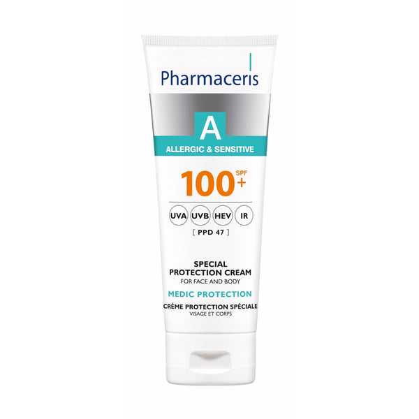 Pharmaceris A Medic Protective Cream SPF 100+ Face and Body Sunscreen, 75 ml