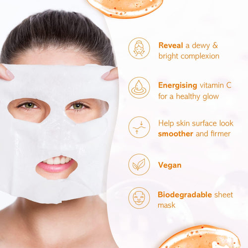 7th Heaven Nutriactive Vitamin C Sheet Mask Amino Acids 30 g