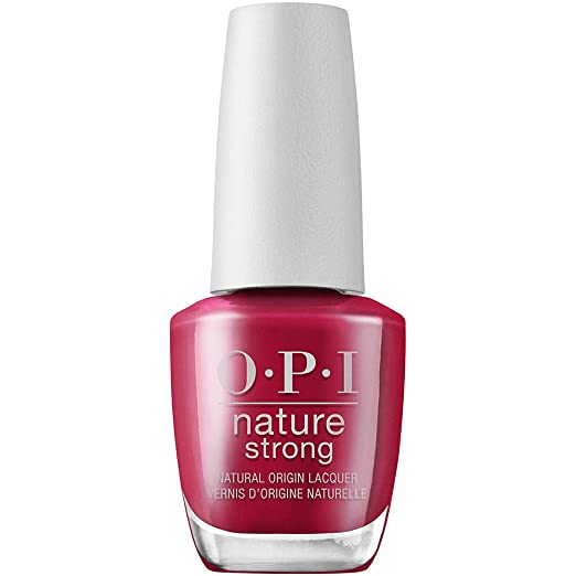 OPI Nature Strong Lacquer A Bloom With A View Red 15ml