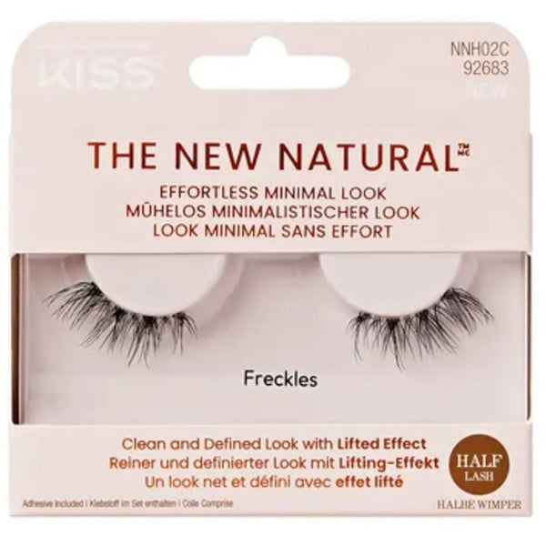 KISS The New Natural NNH02 Faux Mink False Eyelashes, 4 Pairs