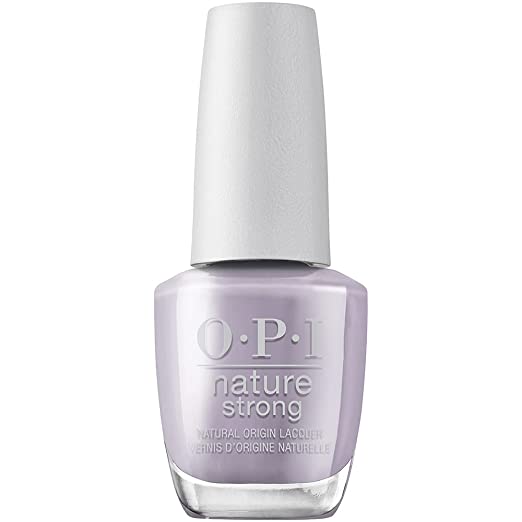 OPI Nature Strong Lacquer Plant-Based Vegan Nail Polish Right As Rain Purple 15ml