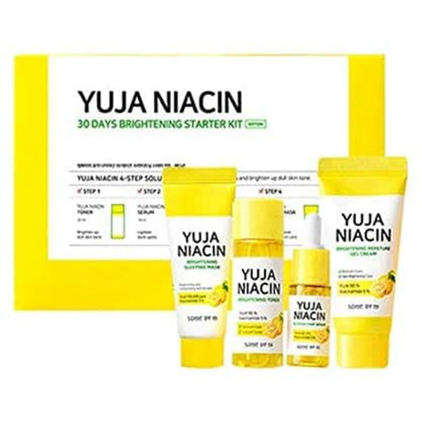 SOME BY MI Yuja Niacin Brightening Starter Kit Serum and Pact SPF30 PA+++ 60ml + 60g