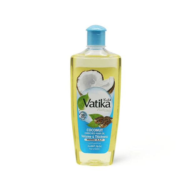 Vatika Coconut Enriched Hair Oil, Volume & Thickness Formula, 200 ml