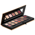 Anastasia Beverly Hills Soft Glam Eyeshadow Palette 14 Warm Matte and Metallic Shades with Mirror and Dual-Ended Brush
