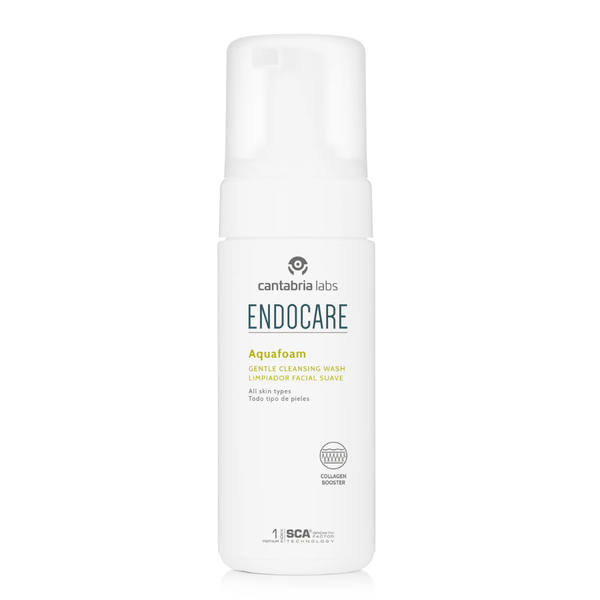 Endocare Aquafoam Gentle Foaming Facial Cleanser Mild Formula 125ml