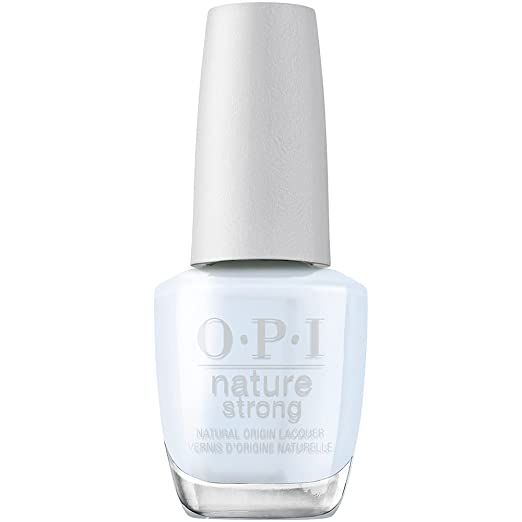 OPI Nature Strong Lacquer Raindrop Expectations Blue Vegan Nail Polish 15ml