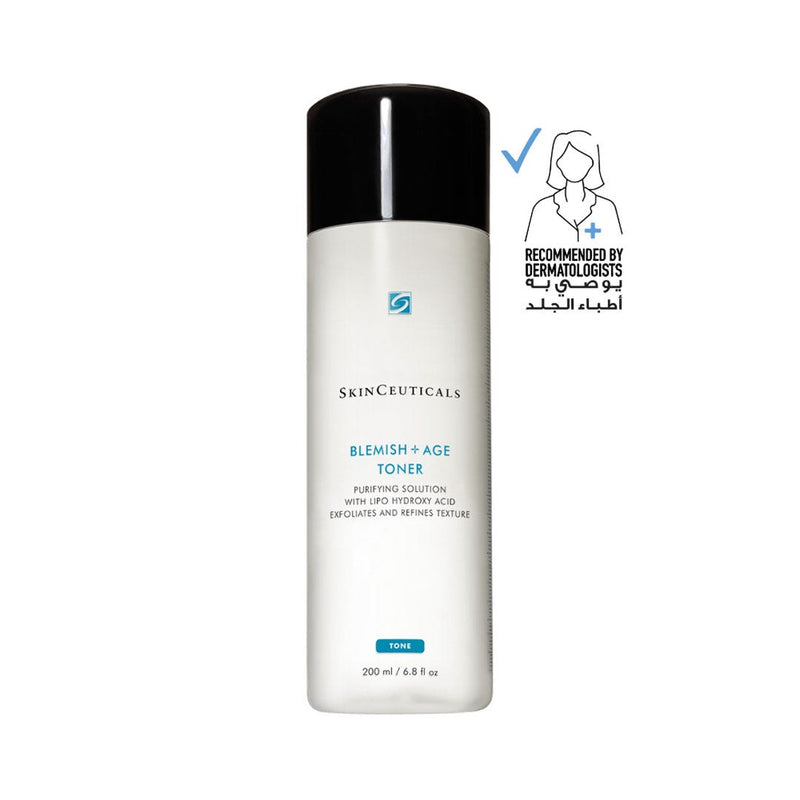 SkinCeuticals Blemish + Age Toner Clarifying Toner LHA Glycolic Acid Salicylic Acid