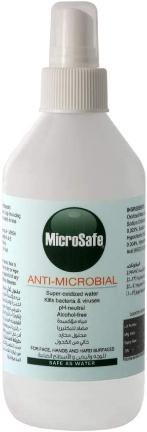 Microsafe Hand Sanitizer Spray Alcohol-Free 120ml