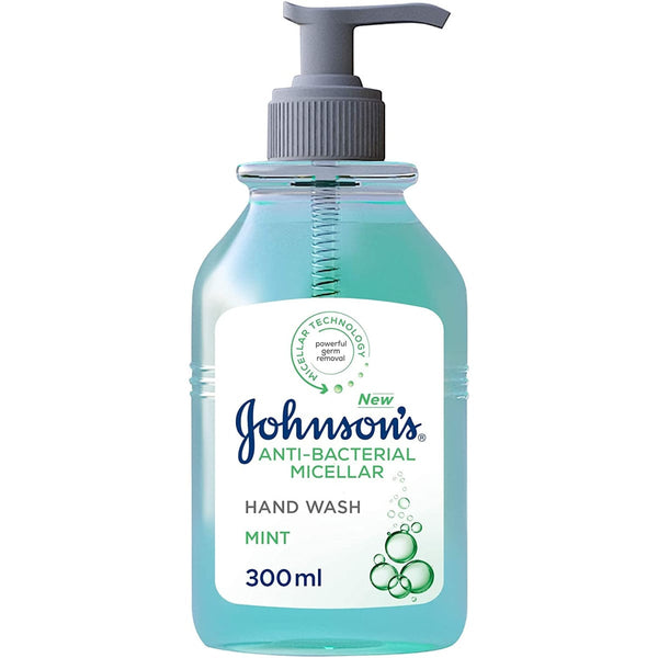Johnson & Johnson Micellar Hand Wash Liquid Mint Fragrance 300 ml