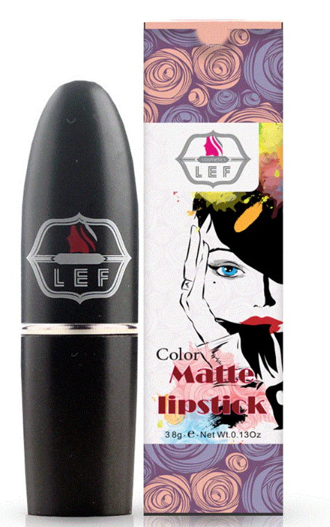 Lef Velvet Matte Lipstick Intense Color Matte Finish Shade 07