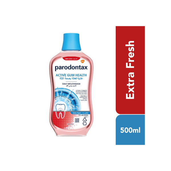 Parodontax Daily Gum Care Mouthwash Alcohol-Free Extra Fresh 500 ml