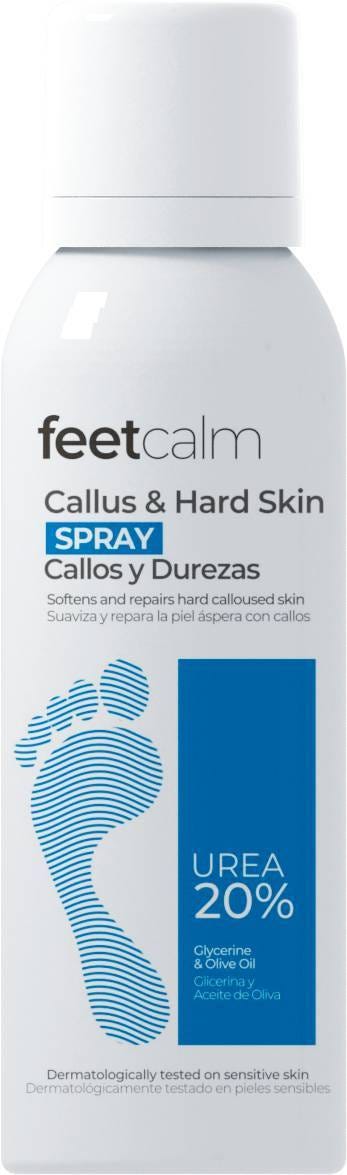 Feetcalm Callus & Hard Skin Foot Spray, 20% Urea, 125 ml