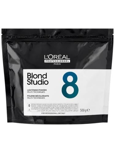 L'Oreal Professionnel Blonde Studio 8 Brightening Powder Pro-Keratin Low Dust 500g