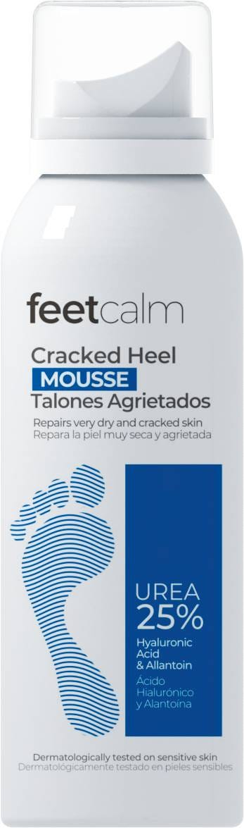 Feetcalm Cracked Heel Mousse 25% Urea Hyaluronic Acid 75 ml
