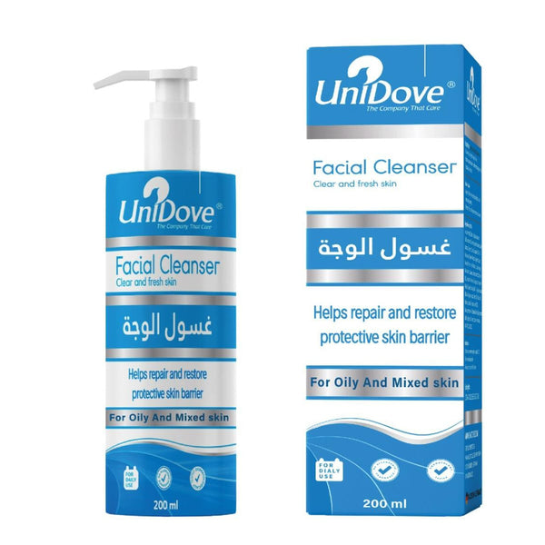 UNIDOVE Facial Cleanser Foaming Gel Ginseng Camellia White Tea 200 ml