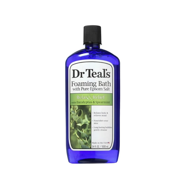 Dr. Tell's Epsom Salt Foaming Body Wash Eucalyptus Peppermint 1000ml