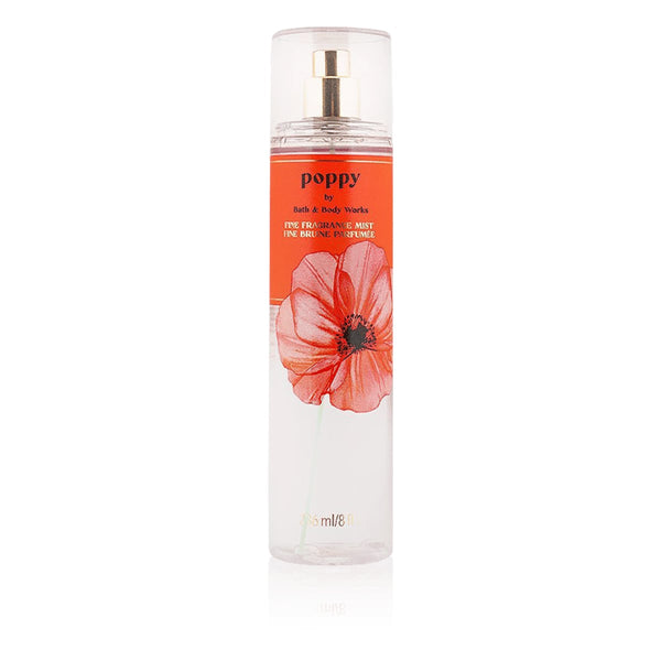 BATH AND BODY WORKS Poppy Fine Fragrance Mist Floral Scent 236 ml
