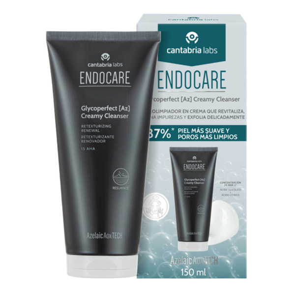 Endocare Glycoperfect AZ Creamy Facial Cleanser Exfoliating Formula 150ml