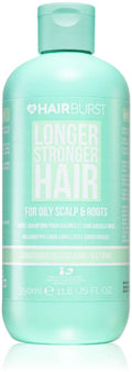 Hairburst Oily Roots Shampoo Liquid Oil Control Zinc PCA Pineapple Coconut 350 ml