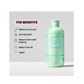 Hairburst Oily Roots Shampoo Liquid Oil Control Zinc PCA Pineapple Coconut 350 ml