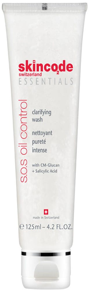 Skincode S.O.S Oil Control Clarifying Wash Salicylic Acid Kaolin 125ml