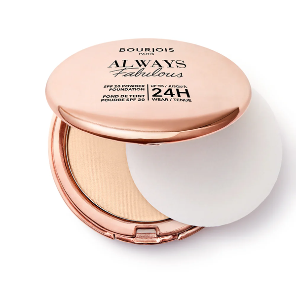Bourjois Always Fabulous Compact Powder Vanilla 210 Medium to Full Coverage