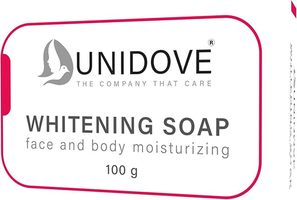 Unidove Brightening Cleansing Soap Bar with Alpha-Arbutin and Kojic Acid