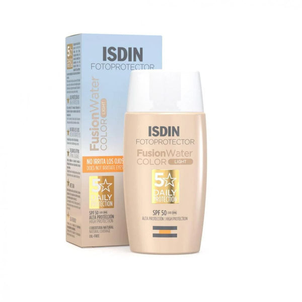 ISDIN Fotoprotector Fusion Water Color Light Facial Sunscreen SPF 50 Tinted 50 ml