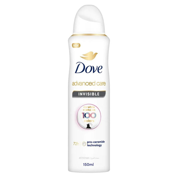 Dove Invisible Women Deodorant Spray, Moisturizing Alcohol-Free Formula