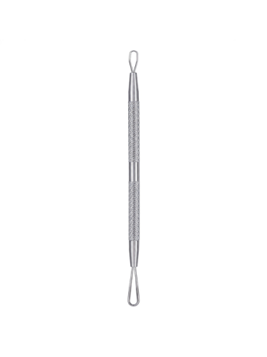 Salon System Blackhead & Pedicure Extractor Tool Stainless Steel Double-Ended