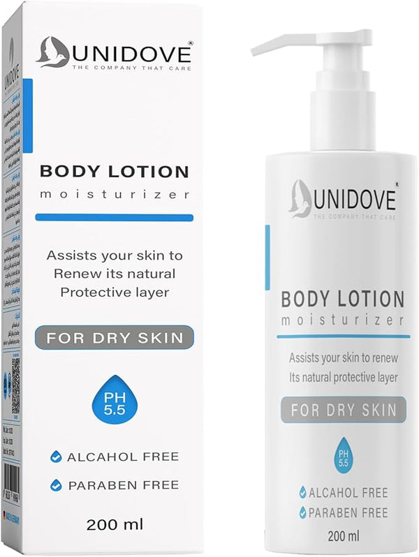 Unidove Moisturizing Body Lotion Lightweight Formula 200 ml