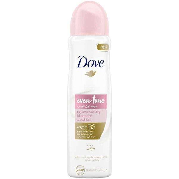 Dove Deo Spray Even Tone Blossom Alcohol-Free Moisturizing Cream 150ml