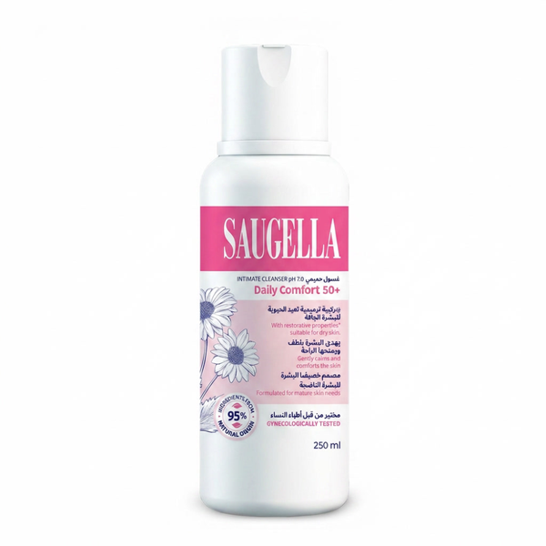 Saugella Daily Comfort 50+ Intimate Wash Liquid Chamomile & Bisabolol 250ml