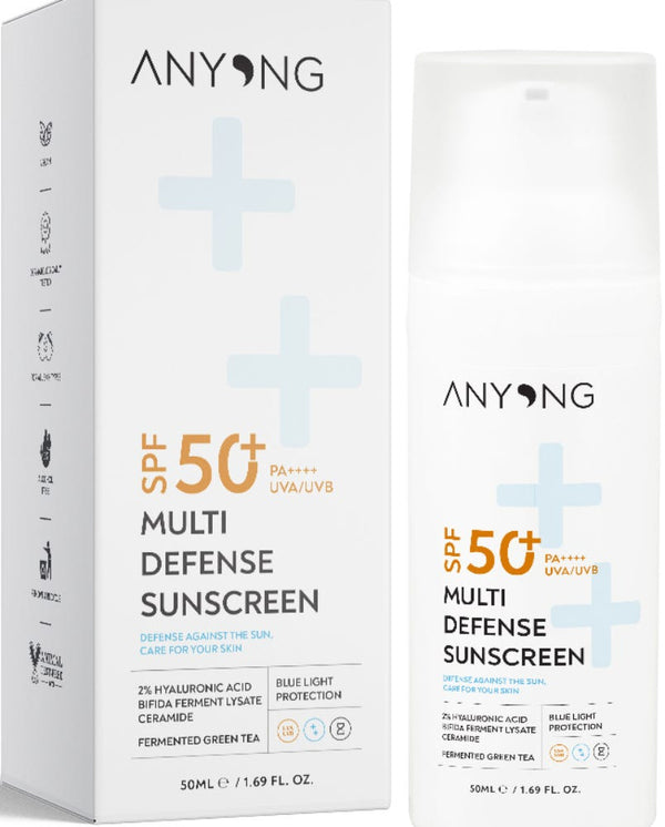 Anyong Multi Defense Sunscreen Cream SPF 50+ Hyaluronic Acid 50 ml
