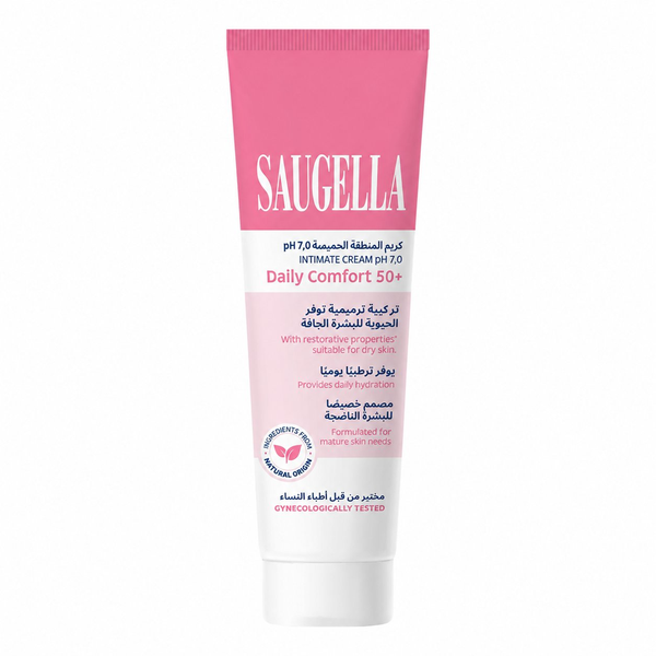 Saugella Daily Comfort 50+ Intimate Cream Sage Extract Lactic Acid 30ml