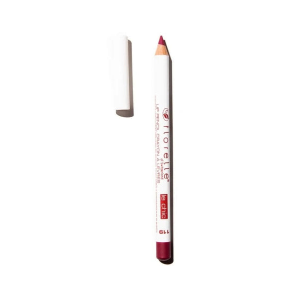 Florelle Le Chic Lip Pencil No. 119 Smooth Rich-Color Lip Liner, 1.14 g