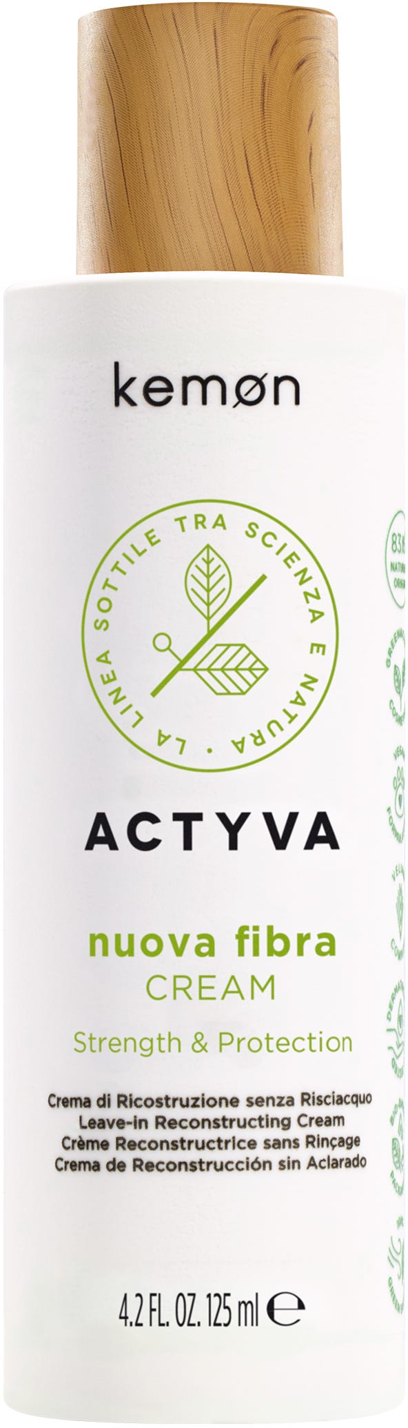 Kemon Actyva Nuova Fibra Cream Velian Leave-In Bond Creator Complex 125ml