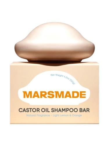 MarsMade Castor Oil Shampoo Bar Strengthening Hair Care 120g