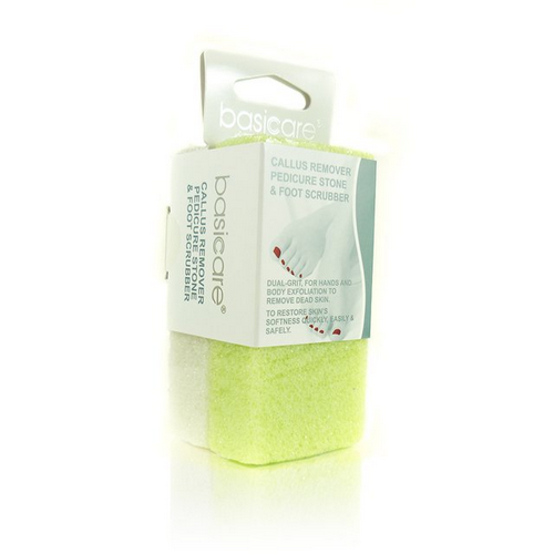 Basic Care Pumice Stone Pedicure Sponge for Rough Feet