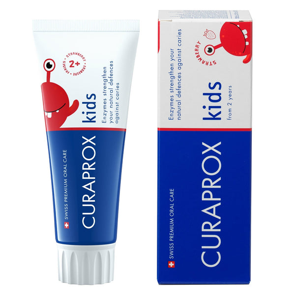 Curaprox Kids Strawberry Fluoride Toothpaste 950 ppm, 60 ml
