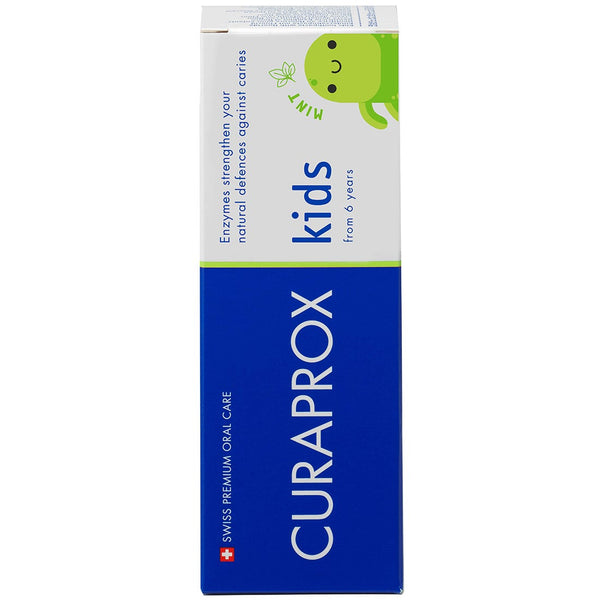 Curaprox Kids Mint Toothpaste Fluoride 1450 ppm Ages 6+ 60 ml