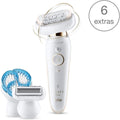 Braun Silk-epil 9 Flex SES9010 3-in-1 Wet & Dry Cordless Epilator with Flexible Head