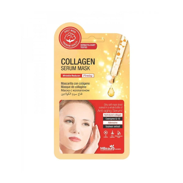 M Beauty Collagen Serum Face Mask Hydrating Firming Care 25ml
