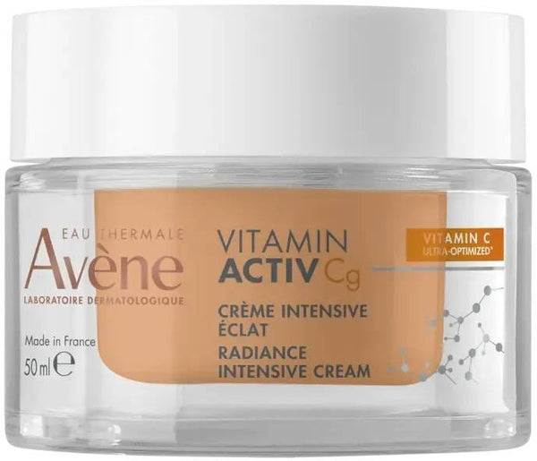 Avene Vitamin Activ Cg Radiance Intensive Cream Velvety Face Moisturizer Vitamin Cg Niacinamide 50 ml