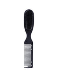 Hair System Dual-Sided Hairbrush and Fine-Toothed Comb for Styling