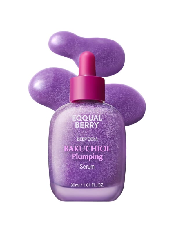 Eqqualberry Bakuchiol Serum Lightweight Hydrating Peptide Formula 30 ml