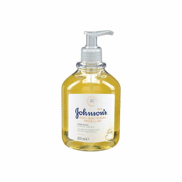 Johnson's Micellar Hand Wash Lemon Scent Antibacterial Formula 300 ml